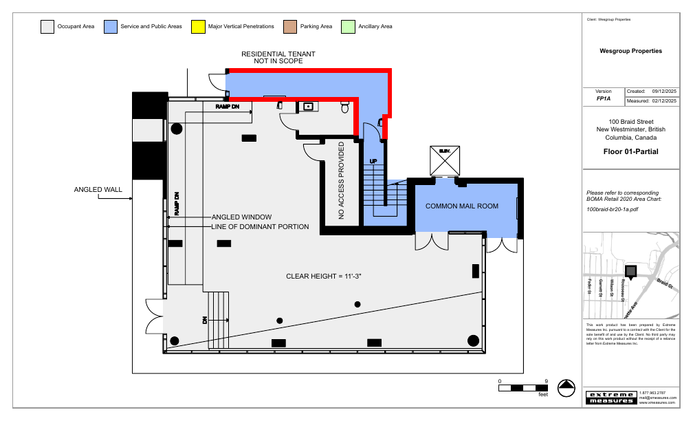 160 Braid Street, New Westminster, BC floorplan