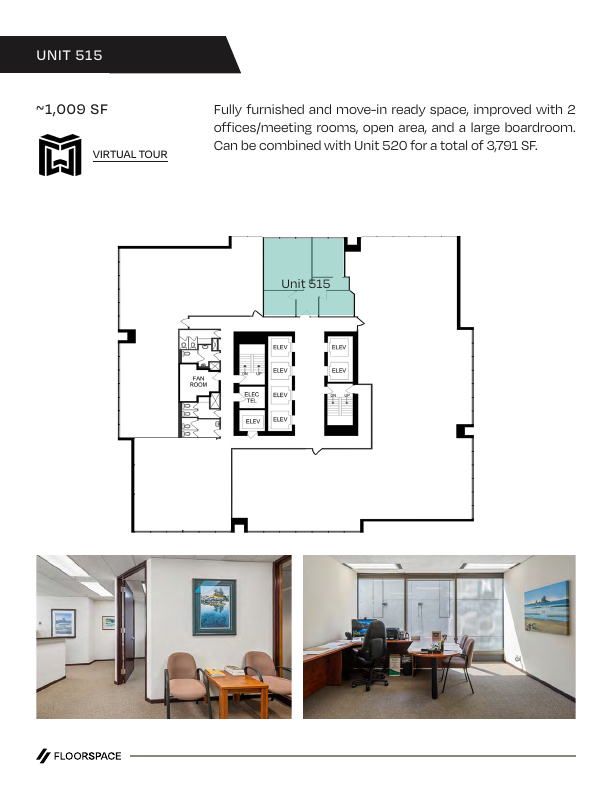 515 - 808 Nelson Street, Vancouver, BC floorplan