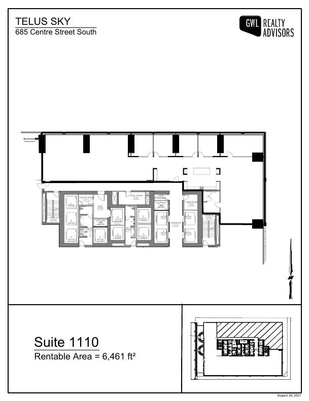 1110    - Show Suite - 685 Centre Street South, Calgary, AB floorplan