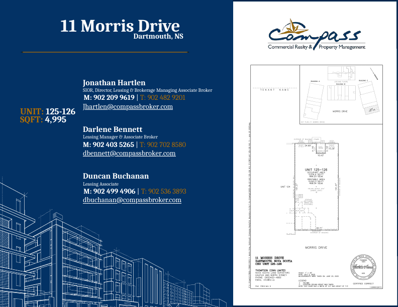 125-126 - 11 Morris Drive, Dartmouth, NS floorplan