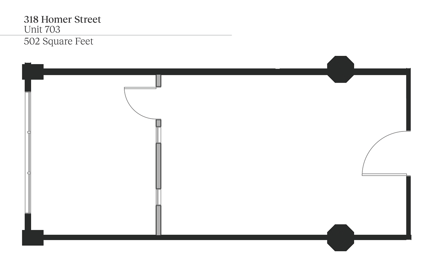 703 - 318 Homer Street, Vancouver, BC floorplan