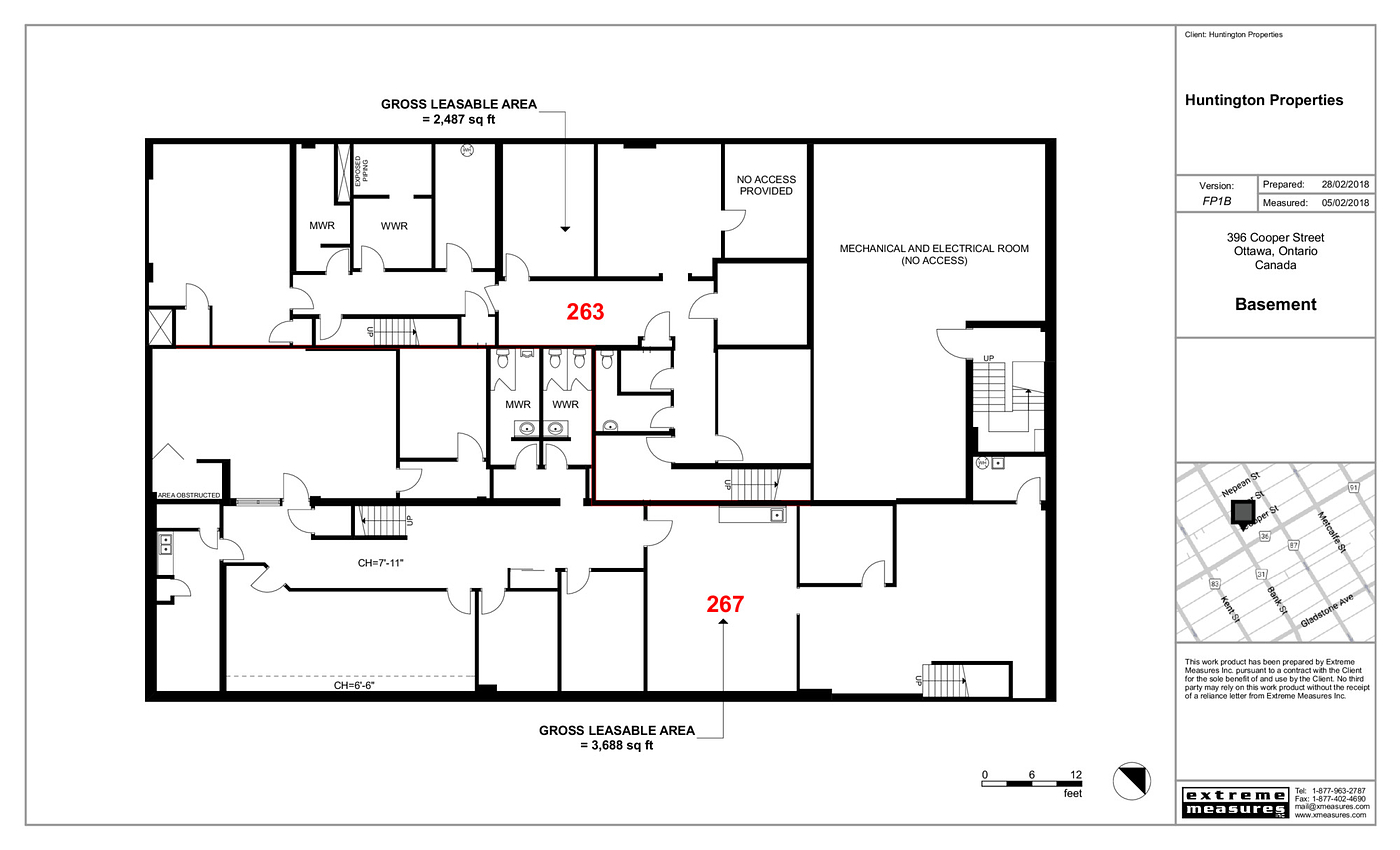 267 Bank Street, Ottawa, ON floorplan