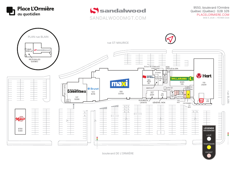111 - 9550 Boulevard de l'Ormière, Québec, QC floorplan