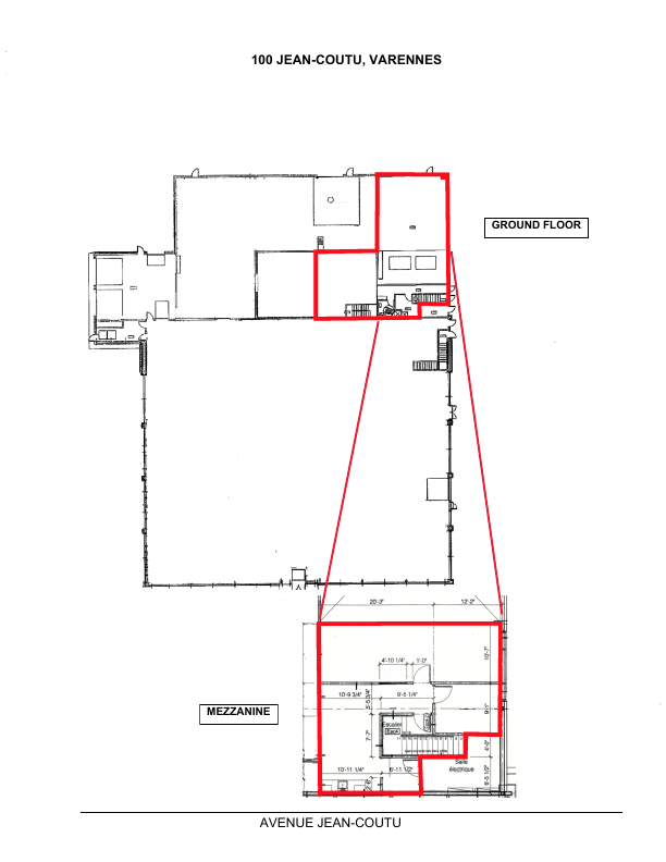 105 - 100 Rue Jean Coutu, Varennes, QC floorplan
