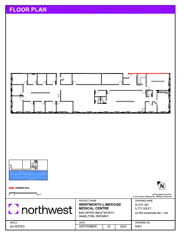 301 - 849 Upper Wentworth Street, Hamilton, ON floorplan