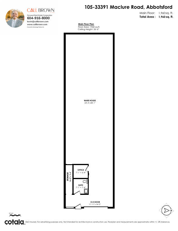 #105  - 33391 Maclure Road, Abbotsford, BC floorplan