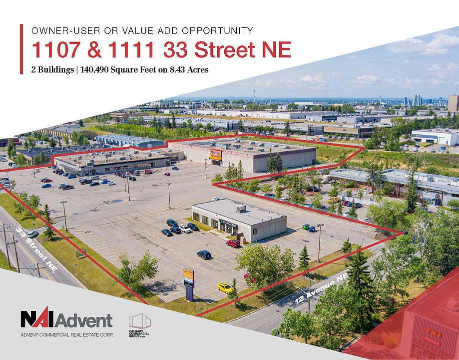 1111 33 Street Northeast, Calgary, AB