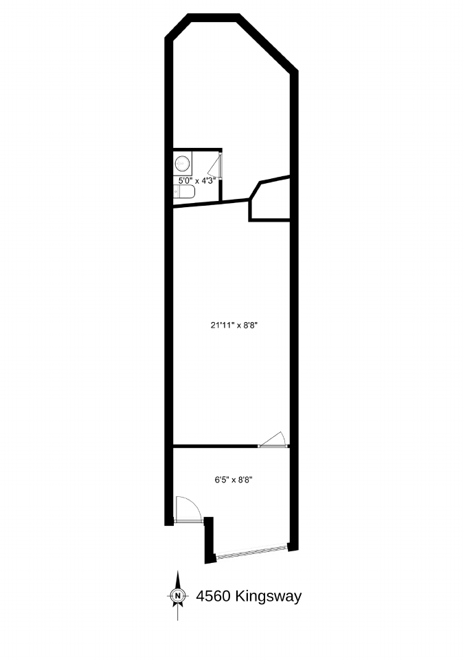 4560 Kingsway, Burnaby, BC floorplan