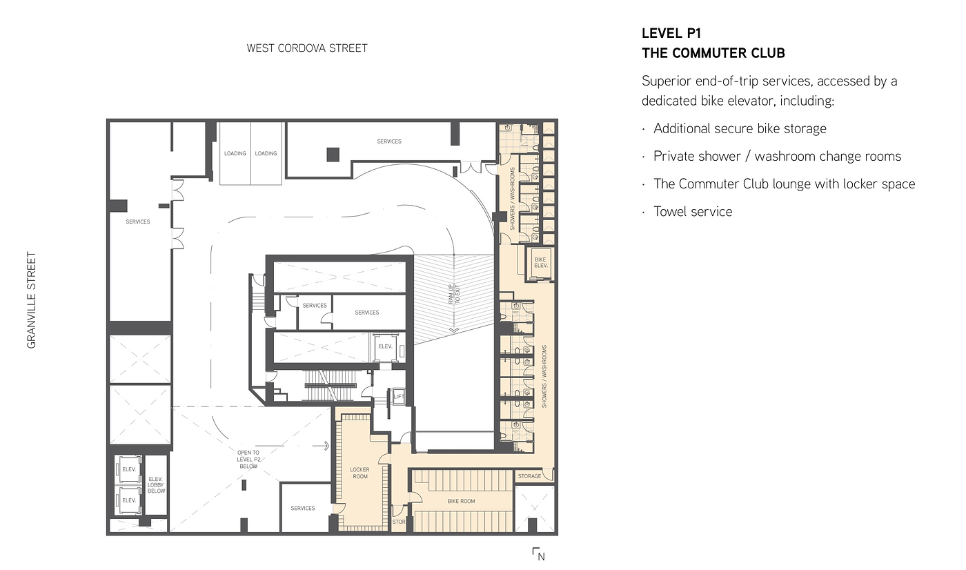 830 - 320 Granville Street, Vancouver, BC floorplan