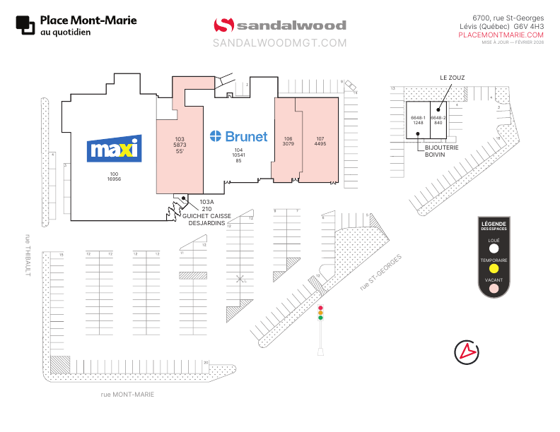 103 - 6700 Rue Saint-Georges, Lévis, QC floorplan