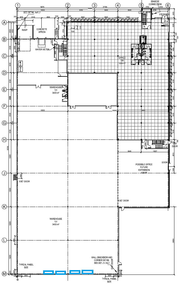 100 - 3675 63 Ave NE, Calgary, AB floorplan