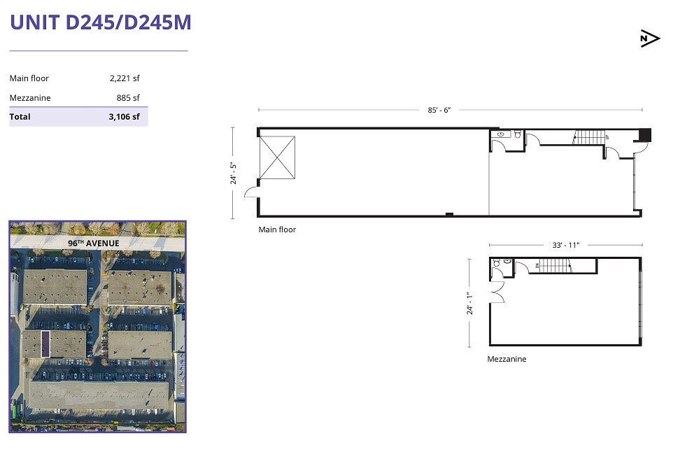 D245 - 19358 96 Avenue, Surrey, BC floorplan
