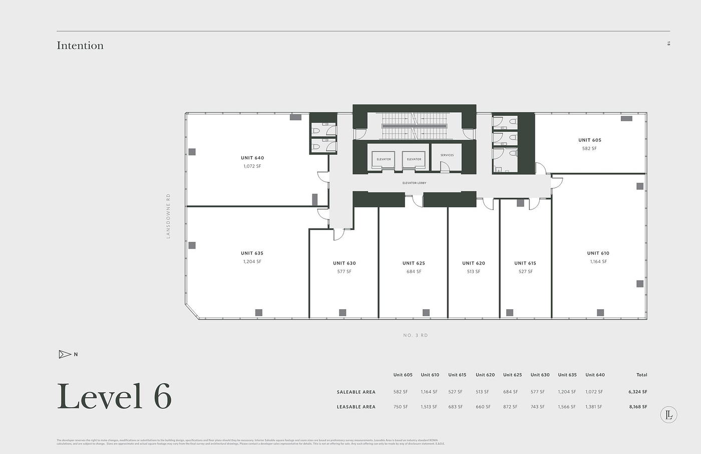 625 - 5599 No. 3 Road, Richmond, BC floorplan