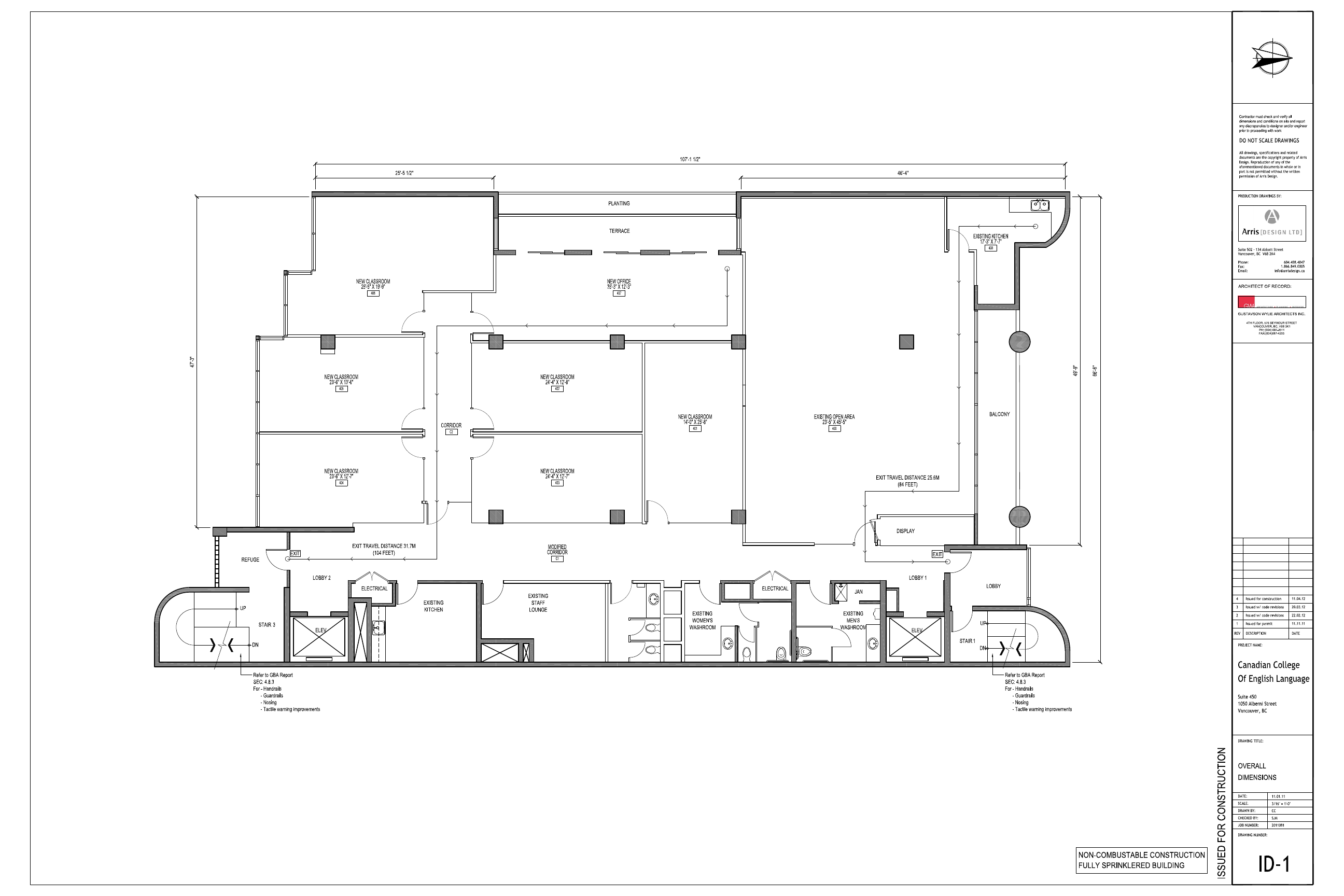 Unit 400 - 1050 Alberni Street, Vancouver, BC floorplan
