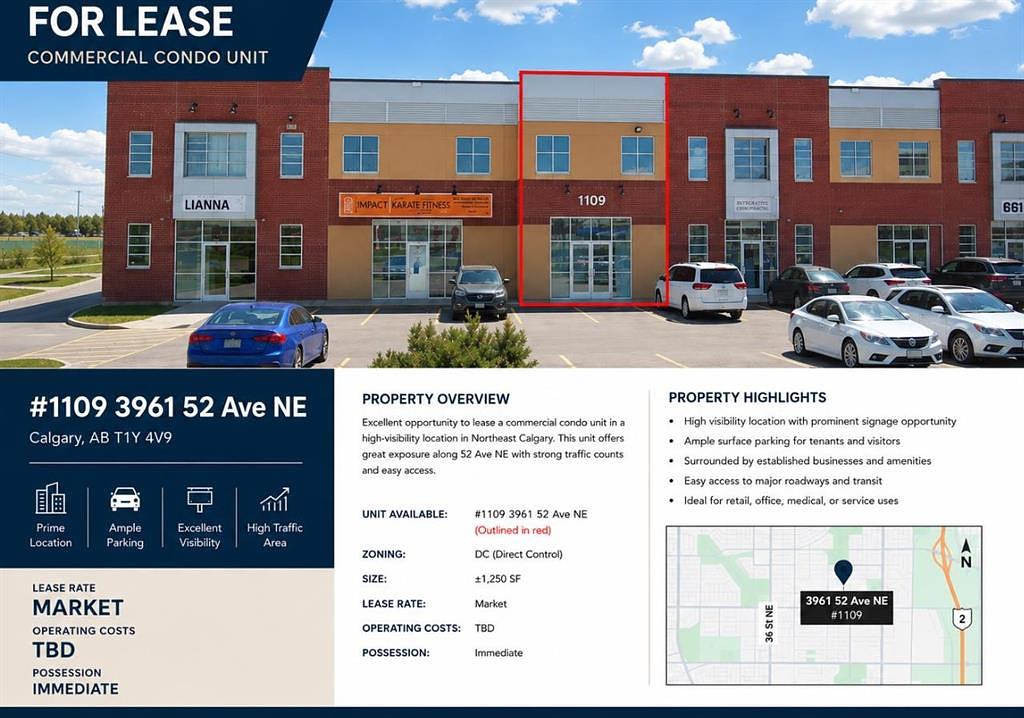 1109 - 3961 52 Avenue Northeast, Calgary, AB