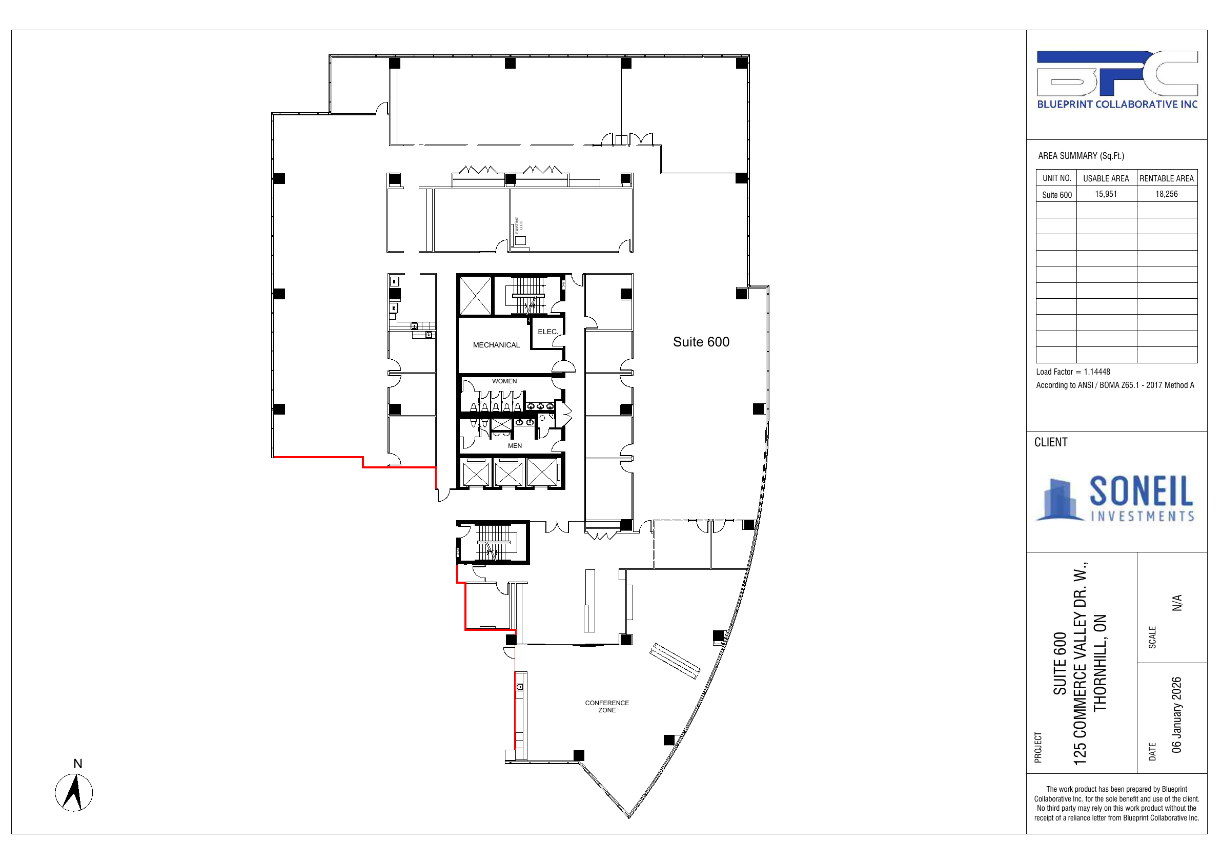 600 - 125 Commerce Valley Drive West, Markham, ON floorplan