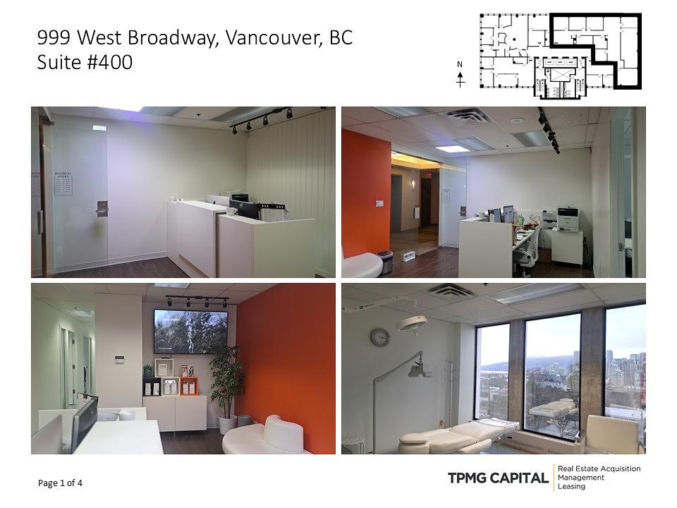 400 - 999 W Broadway, Vancouver, BC