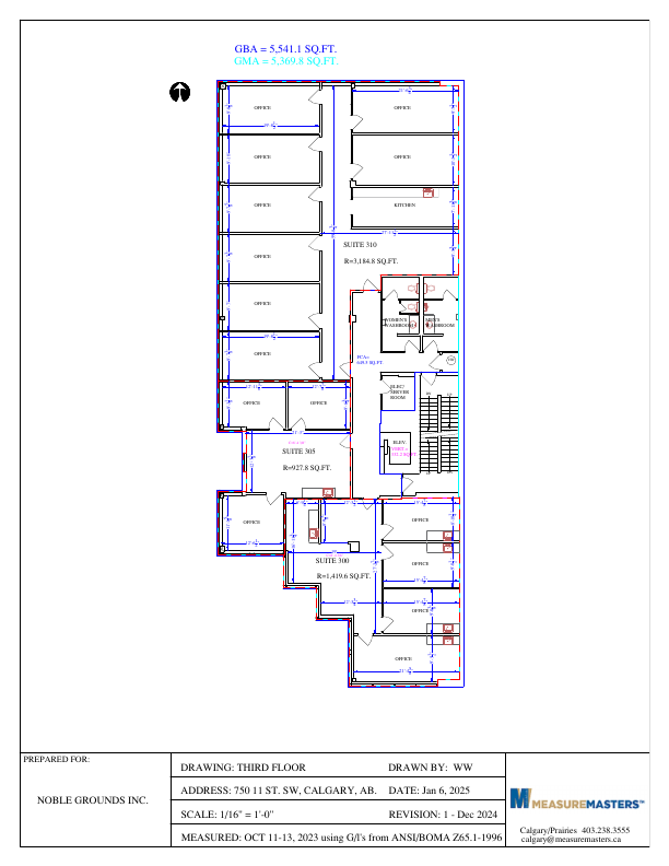 310A - 750 11 Street Southwest, Calgary, AB floorplan