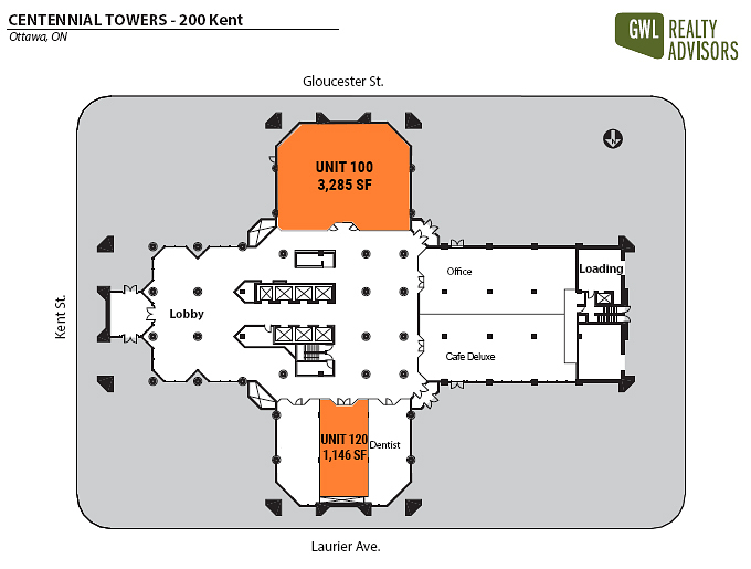 100 - 200 Kent St, Ottawa, ON floorplan