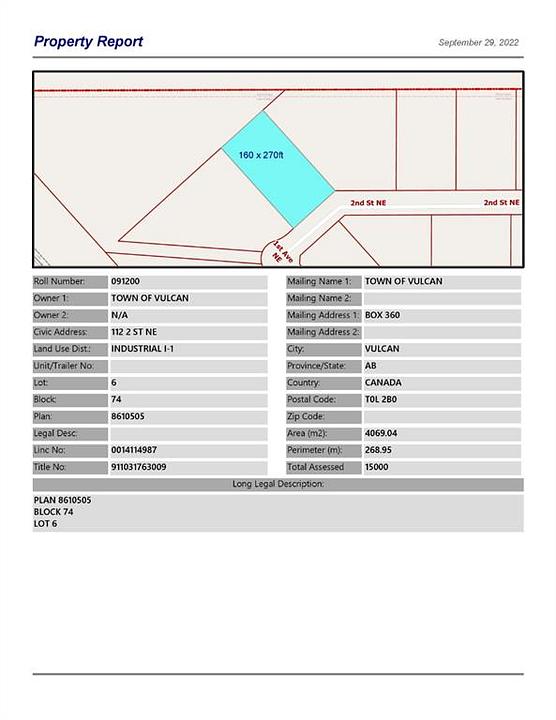 112 2 Street Northeast, Vulcan, AB