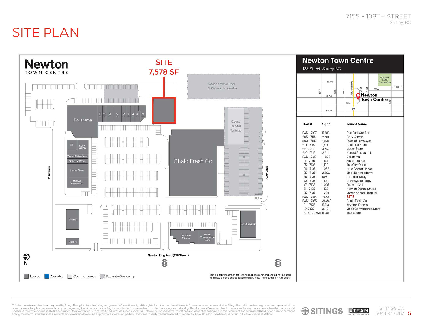 7155 138 Street, Surrey, BC floorplan