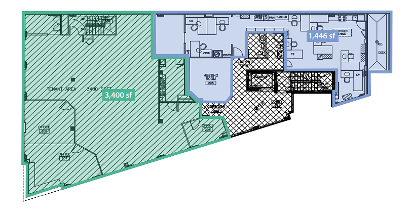 201 - 1170 Kensington Crescent Northwest, Calgary, AB floorplan