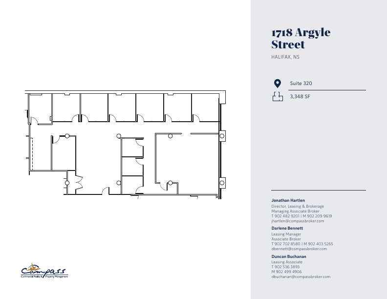 320 - 1718 Argyle Street, Halifax, NS floorplan