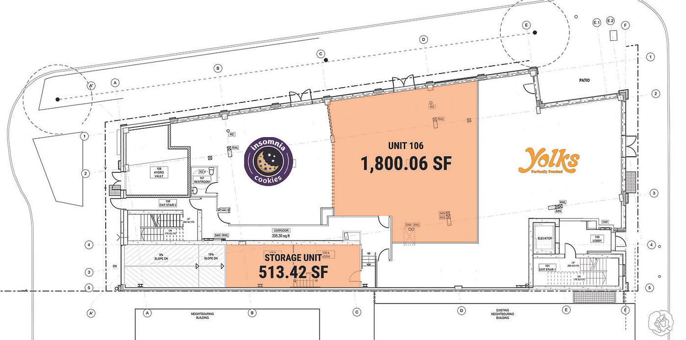 106 - 142 Fifth Avenue, Ottawa, ON floorplan
