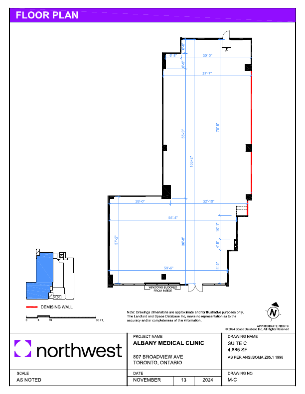 C - 807 Broadview Avenue, Toronto, ON floorplan