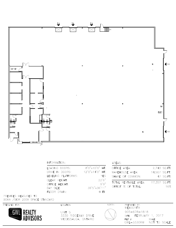 5-3330 - 3350 Ridgeway Drive, Mississauga, ON floorplan
