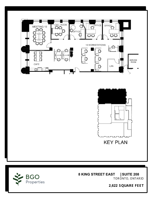 0208 - 8 King Street East, Toronto, ON floorplan