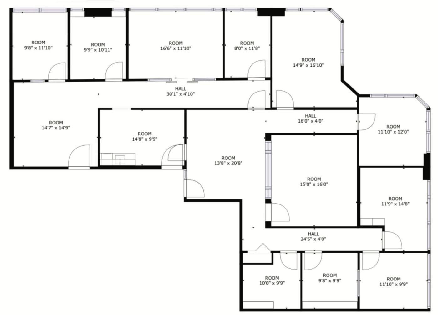 325 - 1130 West Pender Street, Vancouver, BC floorplan