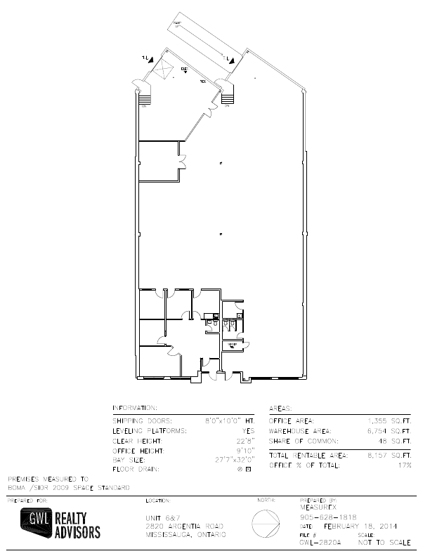 6-7-2820 - Argentia Road, Mississauga, ON floorplan