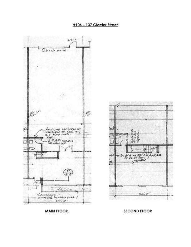 106 - 137 Glacier St, Coquitlam, BC floorplan
