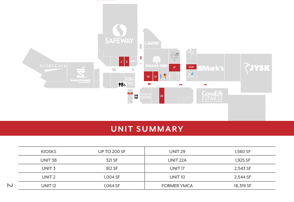 Kiosk - 2223 Victoria Ave E, Regina, SK floorplan