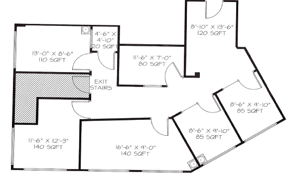 217 - 210 Centrum Boulevard, Ottawa, ON floorplan
