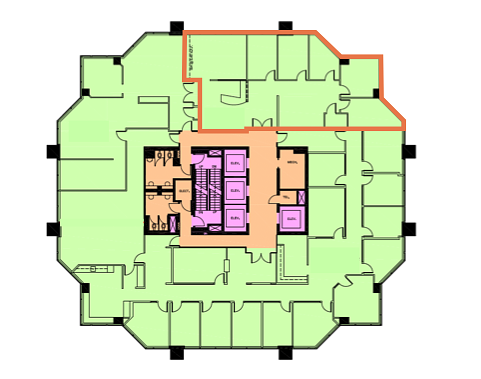 810 - 1801 Hollis St, Halifax, NS floorplan