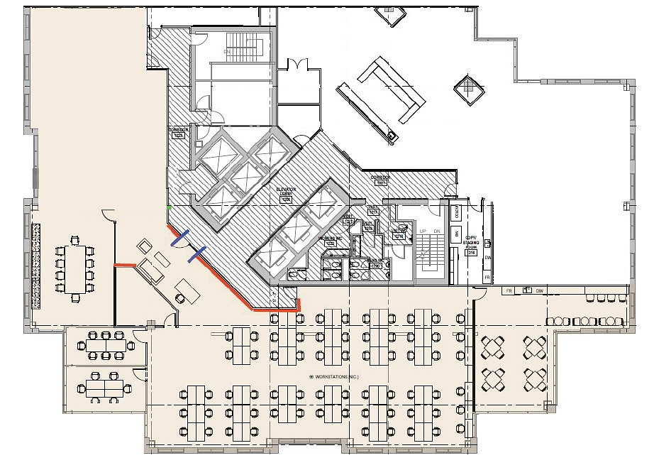 777 Dunsmuir Street, Vancouver, BC floorplan