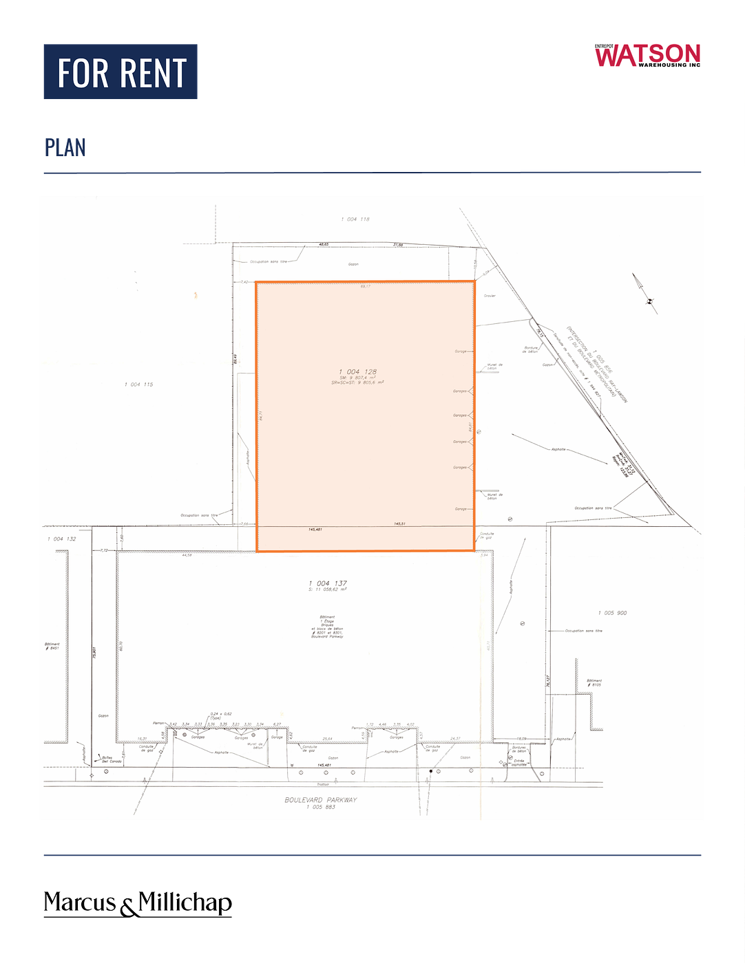 8301 Boulevard Parkway, Montréal, QC floorplan