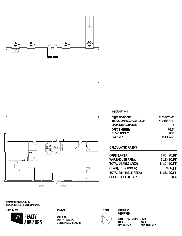 5-6-3755 - 3755 Laird Road, Mississauga, ON floorplan