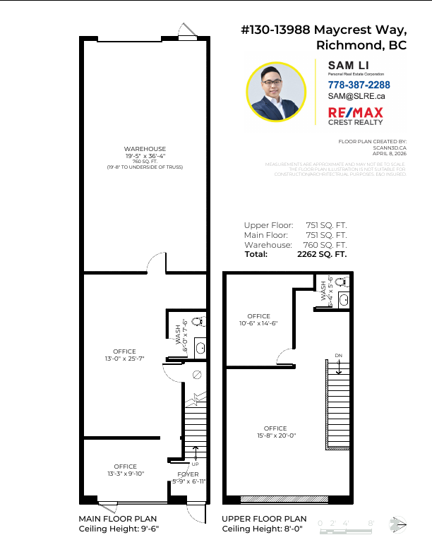 130 - 13988 Maycrest Way, Richmond, BC floorplan