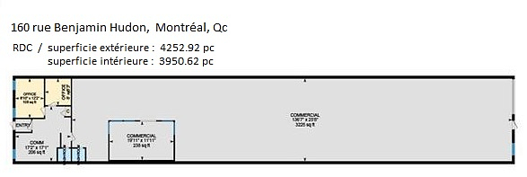 160-178 - 160 Rue Benjamin Hudon, Montréal, QC floorplan