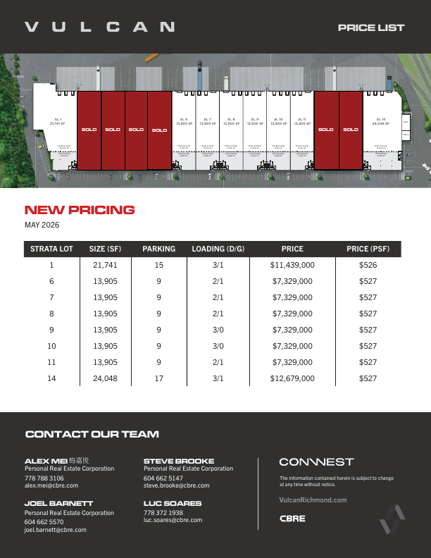 13631 Vulcan Way, Richmond, BC floorplan
