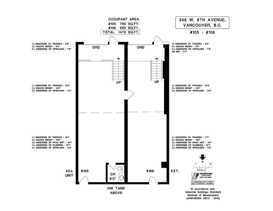 105-106 - 338 West 8th Avenue, Vancouver, BC