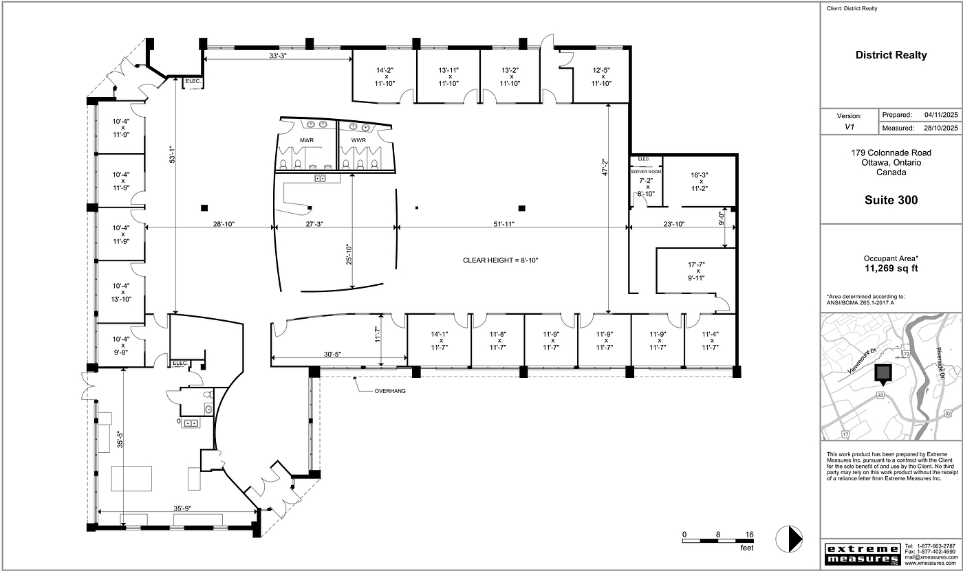300 - 179 Colonnade Road, Ottawa, ON floorplan