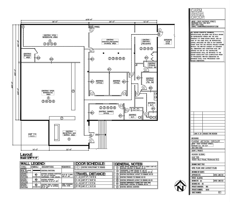 105 - 4351 Number 3 Road, Richmond, BC floorplan