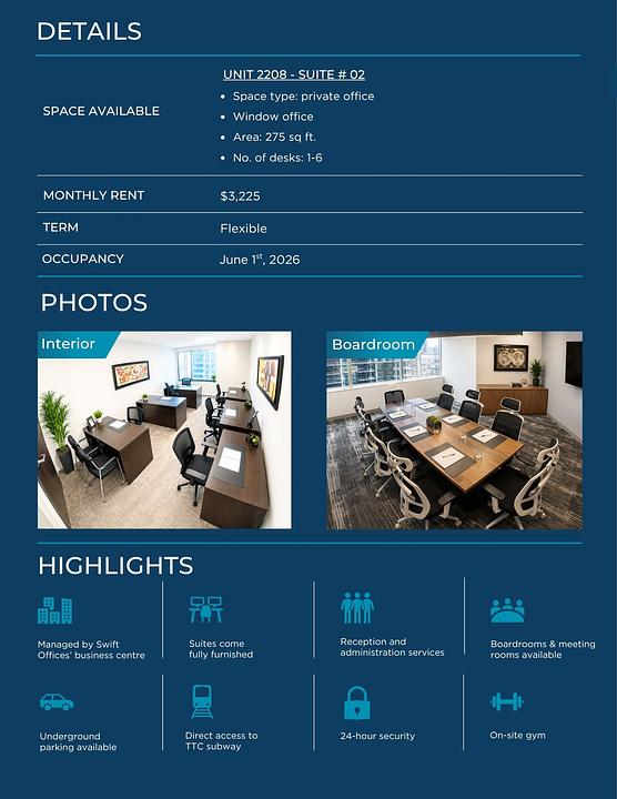 Suite 2208 - 02 - 4950 Yonge Street, Toronto, ON