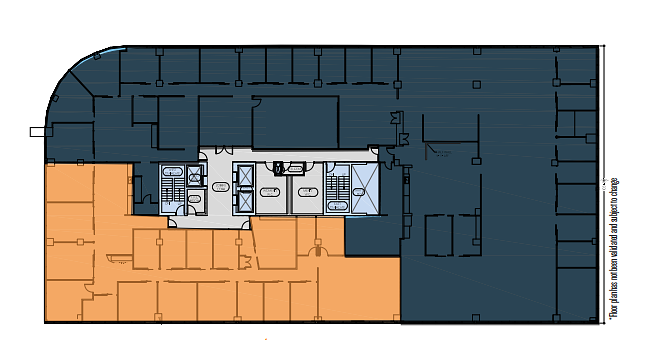 510 - 211 11 Ave SW, Calgary, AB floorplan