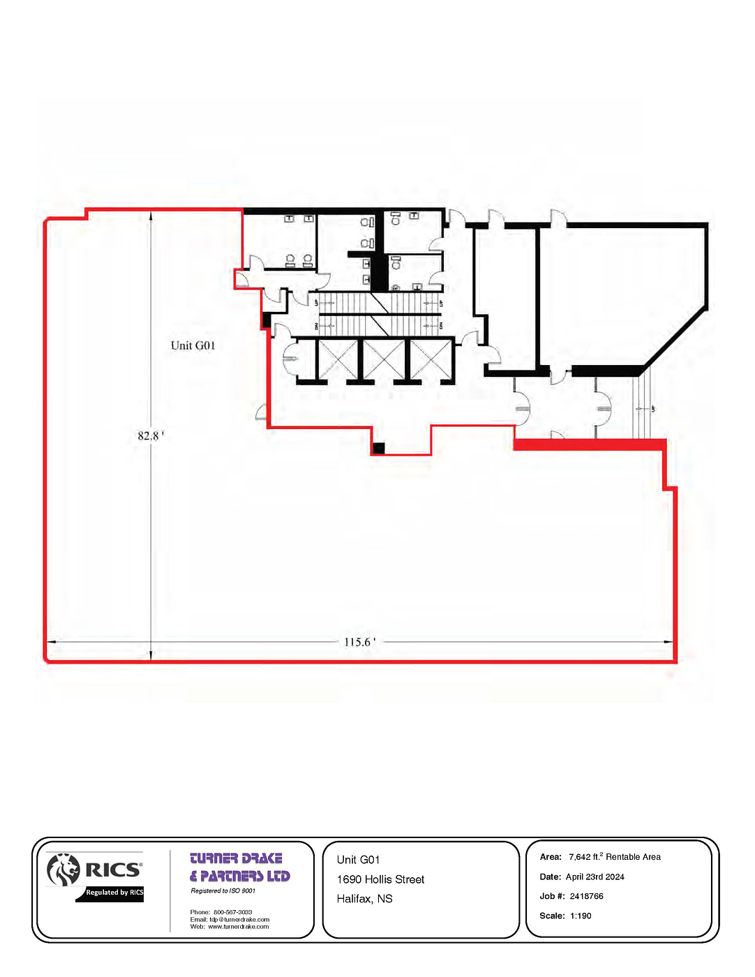All Units - 1690 Hollis St, Halifax, NS floorplan