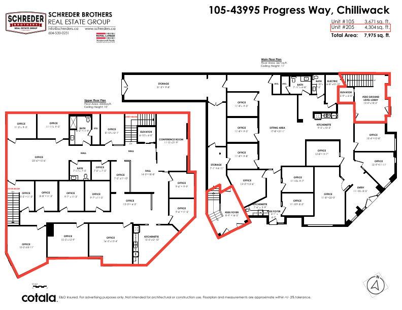 205 - 43995 Progress Way, Chilliwack, BC floorplan